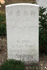 St. Sever Cemetery Extension Rouen - Li Hsien Hsiang, 
